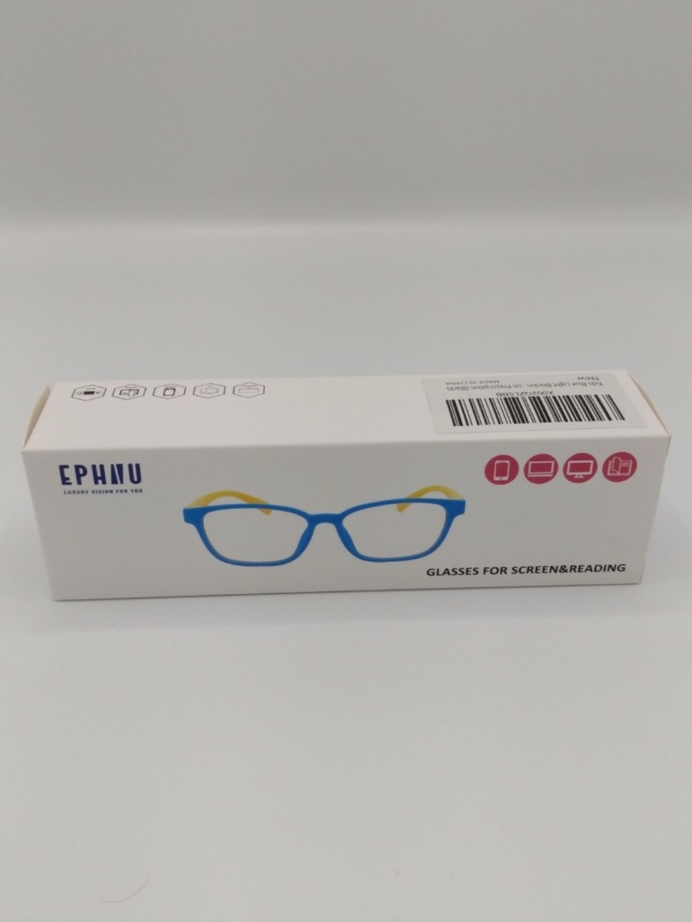 New Kids Blue Light Blocking Glasses Black for Computer/Technology One Pair